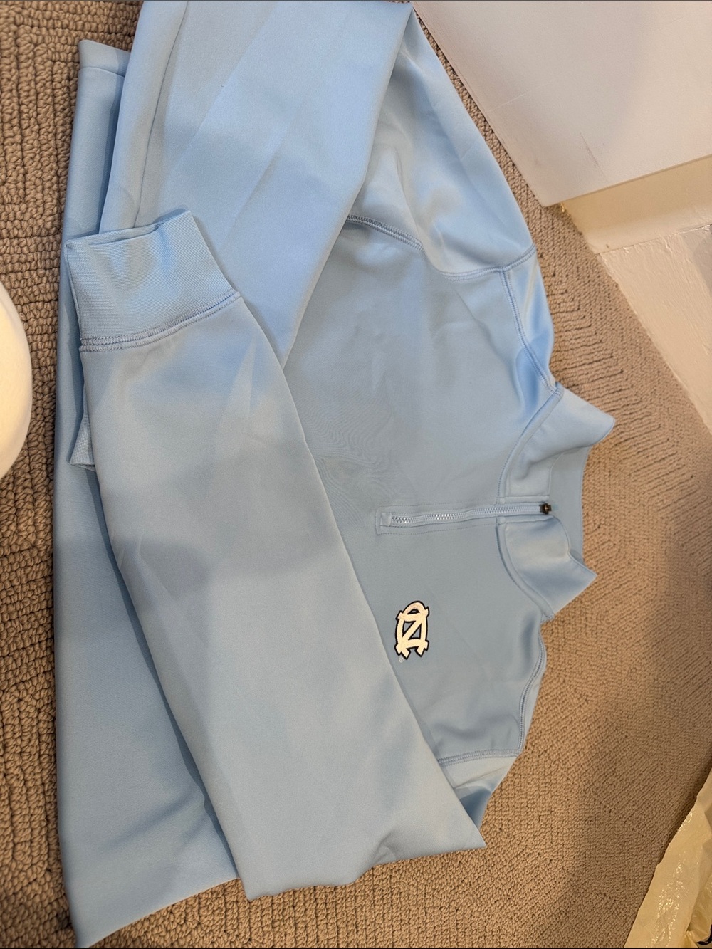 Like New!! Southern Tide Light Blue Men's Quarter-Zip Sweatshirt